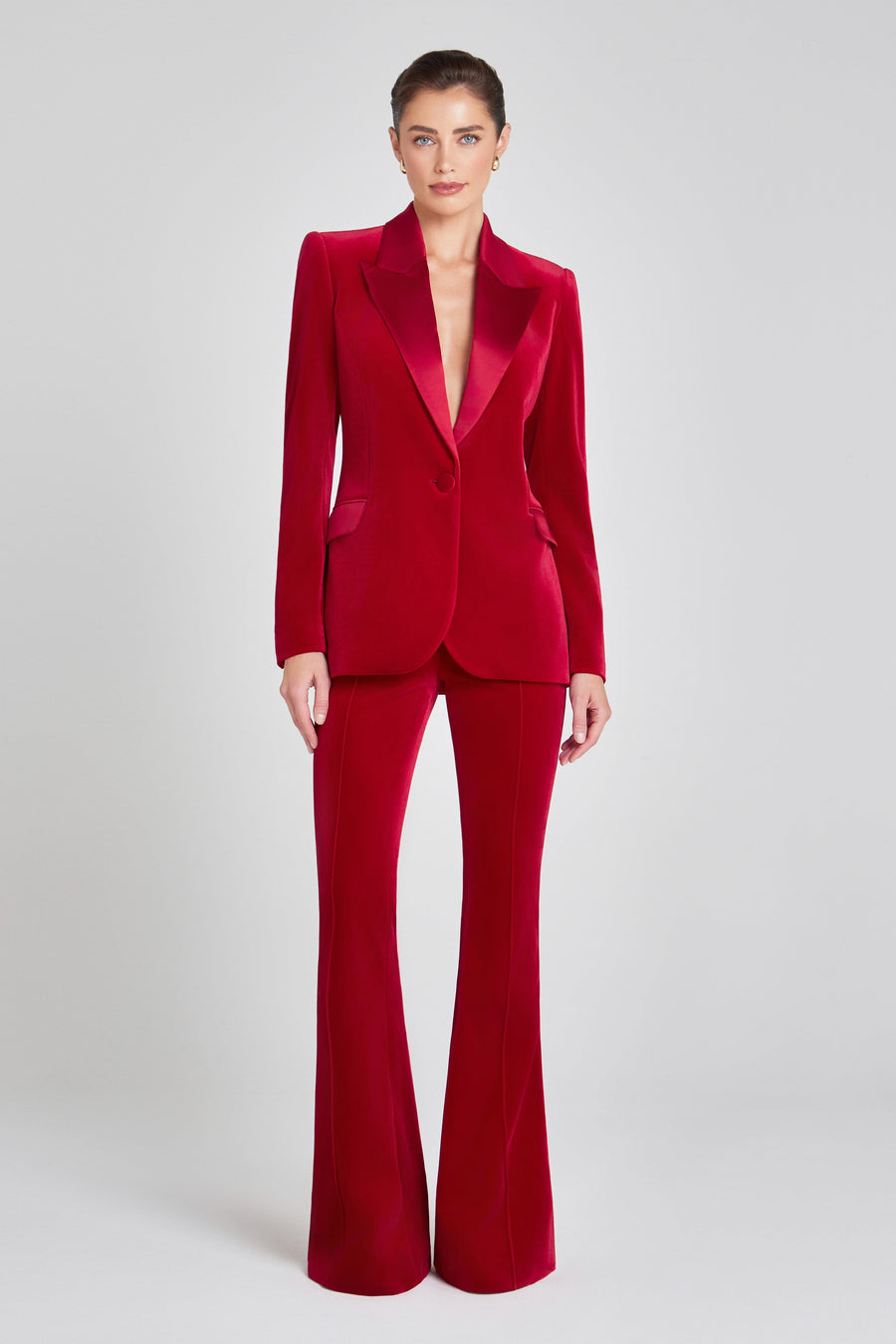 Beatrice Red Blazer