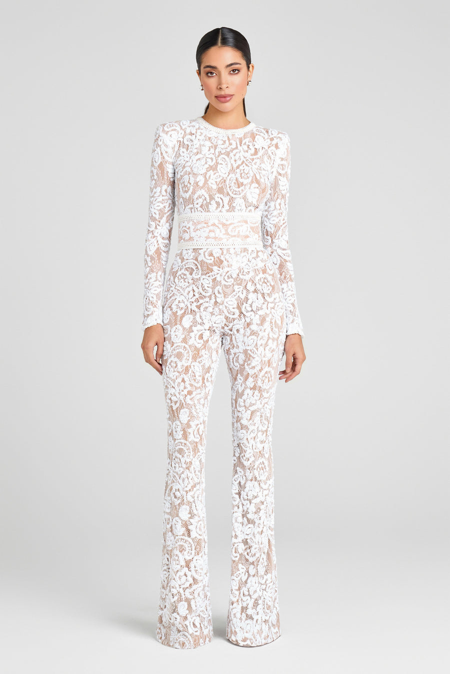 Bella White Jumpsuit