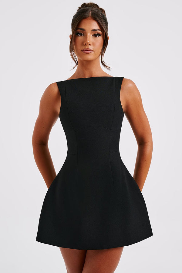 Alana Mini Dress - Black