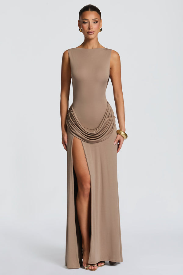 Bruna Maxi Dress - Stone