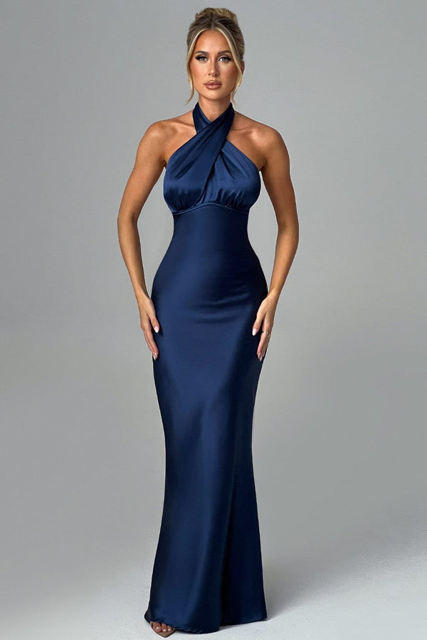 Dimitra Maxi Dress - Navy